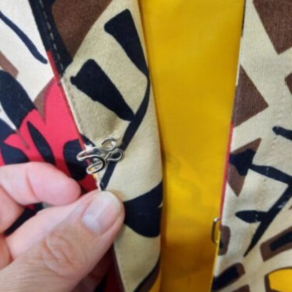 BIRCH HILL Geo Bead Open Front Jacket Lined Coat Light Blazer 3/4 Sleeve Size L - Picture 8 of 10